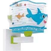 DALBER Wandlamp voor kinderen Little Shark