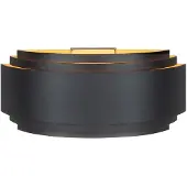 Highlight Design Wandlamp Sofia Zwart Met Goud