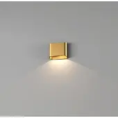 Artdelight Wandlamp Diaz 1L Warm goud