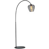 Masterlight Booglamp Porto Diamond smoke glas - Ø 21cm