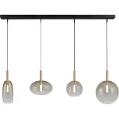Masterlight 4L Hanglamp Lido Ball goud met gold-fading glas