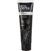 Ecodenta 2+1 gratis | Black Whitening Tandpasta Houtskool - 100ml