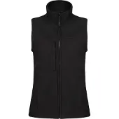 Regatta Dames/Dames Flux Softshell Gilet (Zwart)