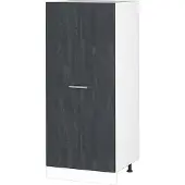 Vicco R-Line Hoge kast – 60 cm Zwart beton