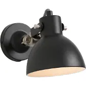 Mexlite Wandlamp cera 7647zw zwart