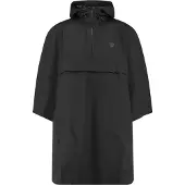 Agu GO Grant Regenponcho Uniseks Waterdicht - Zwart - Waterkolom 5.000 mm - Polslussen