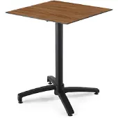 Oviala - 70 cm kantelbare terrastafel in amber eiken laminaat - Opéra