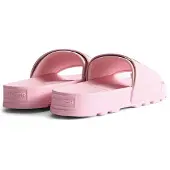 Hunter Core Geëmbossede Polyurethaan Dames Parfait Roze Slippers