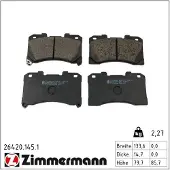 ZIMMERMANN 26420.145.1 Remblokken