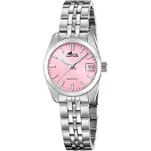 Lotus Analoog horloge pink