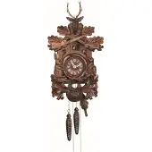 Engstler - 733 - Koekoeksklok - 1-daags kettinguurwerk - Notenhout - 40 cm