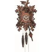 Engstler - 630 - Koekoeksklok - 1-daags kettinguurwerk - Notenhout - 28 cm