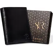 Rovicky Portemonnee - Serie - Grote Herenleren Portemonnee - Verticaal - RFID Blocking