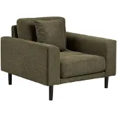 Ebuy24 Fauteuil Lido - Groen Stof - 92x90x54cm