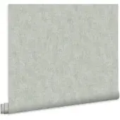 Laura Ashley Plain Behang - Uni - 10mx52cm - Groen