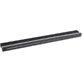 LINDBY LED-wandlamp Benario, zwart, Woon-/ Eetkamer, Aluminium, Modern, LED wandlamp