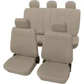 Petex 22574909 Dakar SAB 1 Vario Plus Autostoelhoes 17-delig Polyester Beige