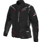 Büse Open Road III Textieljack Zwart/Grijs/Rood 110 Mannen