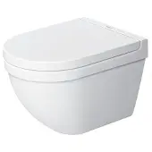 Duravit Starck 3 wandclosetpot Compact Durafix WonderGliss Wit