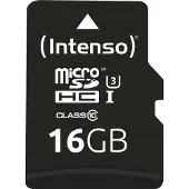 Intenso 3433470 microSDHC 16GB Class 10 UHS-I Professional
