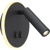 Globo Strakke Wandlamp Many Zwart