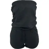 Urban Classics Jumpsuit 'Hot' zwart