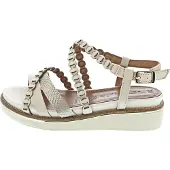Tamaris Sandalen met riem taupe