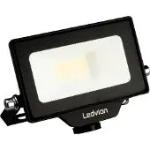 LEDVION - LED Breedstraler - Incl. 0.5M - 10W - 4000K - 1100L - IP65