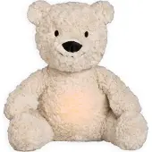 Babys Only Bo de knuffelbeer met slaaptrainer warm linen