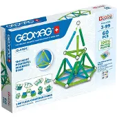 Geomag Jeu de construction magnétique Ecofriends 60 pièces