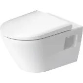 Duravit Toilet D-Neo Wand Rimless Diepspoel 54 cm Hoogglans Wit