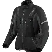 REV'IT! REV’IT! Sand 5 H2O Dames Zwart Antraciet Motorjas Maat 34