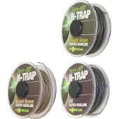 Korda N-Trap Semi-Stiff 15lb 20m Gravel Brown