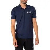 EA7 Shirt navy / wit
