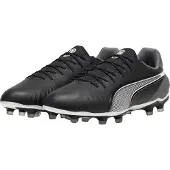 Puma Heren King Match Stevige Grond Voetbalschoenen (Zwart)