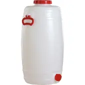 Graf universeel vat 50 L rond van voedselveilig PE