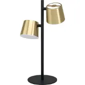 Eglo Tafellamp Altamira GU10 zwart/goud |