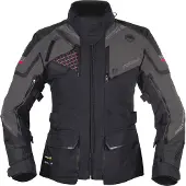 Modeka Panamericana II Lady Textile Jas Zwart/Grijs 42, Dames