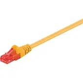 Goobay CAT 6 Patch Cable, U/UTP, yellow 20 m