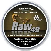 Savage Gear Raw49 High Carbon Steel Wire 10m
