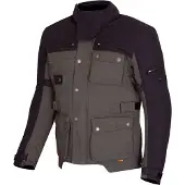 Merlin Mahala D3O Explorer motorfiets textiljas, zwart/olijf, maat S