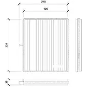 Diederichs DCI0841 Interieurfilter