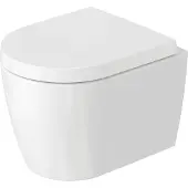 Duravit ME by Starck Wandcloset Compact Diepspoel 37x48x35 cm Keramiek Zijdemat Wit
