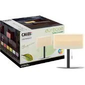 Calex oplaadbare tafellamp | Cascia | 3000K | Dimbaar | IP44 | Zwart