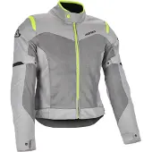 Acerbis Ramsey Vent 2.0 Mesh Dames Grijs Geel Textiele Motorjas Maat XL