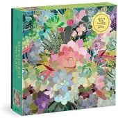 Galison Puzzel: Mozaïek van vetplanten, 500 stukjes