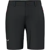 Salewa Puez Talveno Softshell Korte Broek Zwart || Maat: L