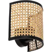 LINDBY Wandlamp Yaelle, dimbaar, hout licht, Woon-/ Eetkamer, Hout, Scandinavisch, wandlamp