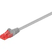 Pro 68444 CAT 6 patchkabel, U/UTP, grijs, 10 meter - CCA koperlegering