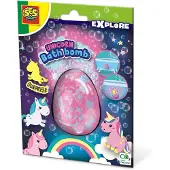 SES Creative - Explore - Unicorn Bad Bruisbal Surprise – Met Eenhoorn Speeltje - Mooie Grote Bruisbal - Cosmetisch getest - Bad Unicorn Speelgoed